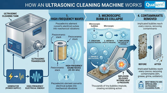 Ultrasonic Cleaners Explained: What They Are, How They Work, and What Fluid to Use