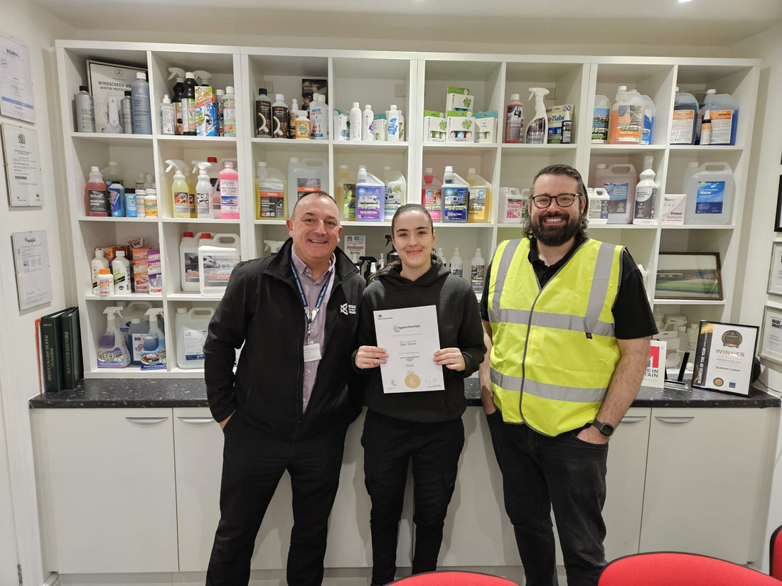 Another Qualkem Apprentice Achieves Success, Congratulations Chloe!