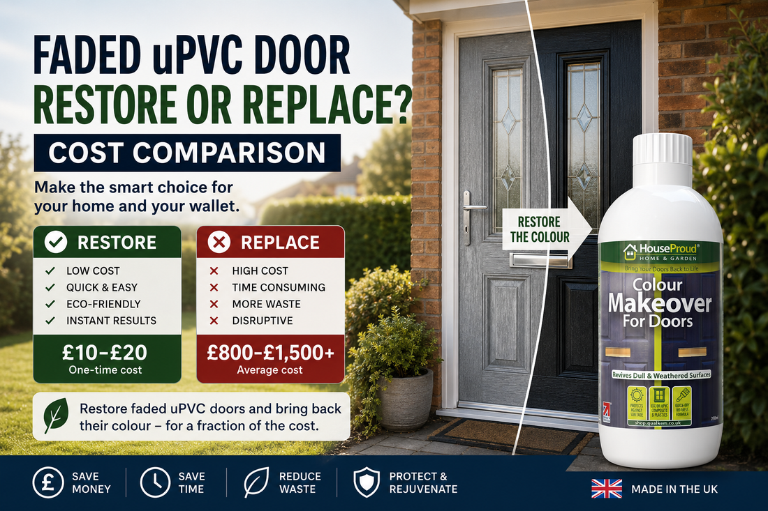 Faded uPVC Door: Restore or Replace? Cost Comparison
