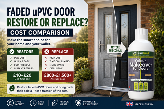 Faded uPVC Door: Restore or Replace? Cost Comparison