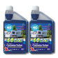 40Shot Blue Toilet Fluid 1L Concentrate – 40 Doses, 2-in-1 Waste & Rinse, Formaldehyde Free, Amaretto Cherry Scent