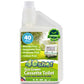 40Shot Blue Toilet Fluid 1L Concentrate – 40 Doses, 2-in-1 Waste & Rinse, Formaldehyde Free, Amaretto Cherry Scent