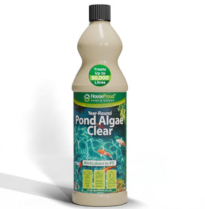 Pond Water Treatment & Algae Clear Year-Round Natural Bacteria Formula, Clears Green Water, Algae & Sludge.