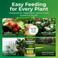 Liquid Seaweed Fertiliser 1L with Hose Attachment - Plant Food & Lawn Feed - Organic cold-pressed Ascophyllum with amino, fulvic & humic acids.