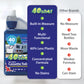 40 Shot Blue Cassette Toilet Fluid - 1 L Concentrate  2-in-1