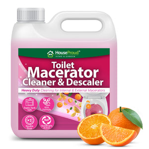 HouseProud Macerator Toilet Cleaner & Descaler - 1L Concentrated
