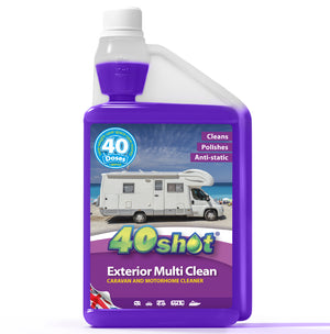 40Shot Exterior Multi Clean 1L Concentrated Caravan & Motorhome Cleaner