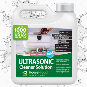 HouseProud Ultrasonic Cleaner Solution – 1L Concentrate