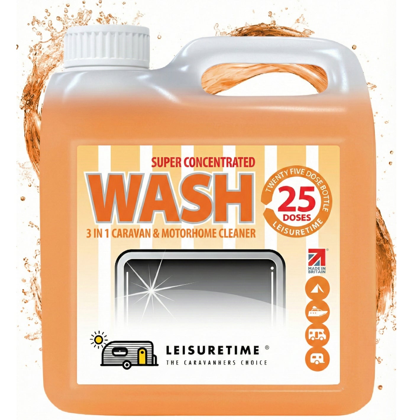 LeisureTime Concentrated Caravan & Motorhome Cleaner Shampoo