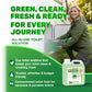 LeisureTime Green Toilet Fluid 2-in-1 25 Treatments – Caravan & Motorhome Waste & Rinse, Formaldehyde Free, Septic Safe