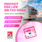 LeisureTime Pink Toilet Fluid Concentrate 25 Treatments – Caravan & Motorhome Rinse, Formaldehyde Free, Septic Safe