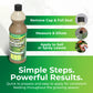 Seaweed Fertiliser for Plants – Organic Liquid Feed for Indoor & Outdoor Use – Cold Pressed with Humic, Amino & Fulvic Acids