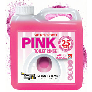 LeisureTime Concentrated Pink Toilet Rinse
