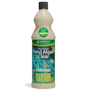 Pond Water Treatment & Algae Clear Year-Round Natural Bacteria Formula, Clears Green Water, Algae & Sludge.