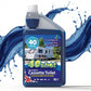 40 Shot Blue Cassette Toilet Fluid - 1 L Concentrate  2-in-1
