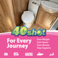 40Shot Pink Toilet Rinse 1L Concentrate – 40 Doses, Caravan & Motorhome Flush Fluid, Biodegradable, Fresh Fragrance