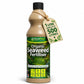 Liquid Seaweed Fertiliser 1L with Hose Attachment - Plant Food & Lawn Feed - Organic cold-pressed Ascophyllum with amino, fulvic & humic acids.